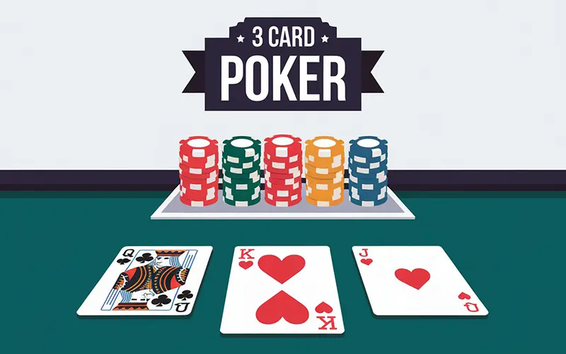 3 card poker online